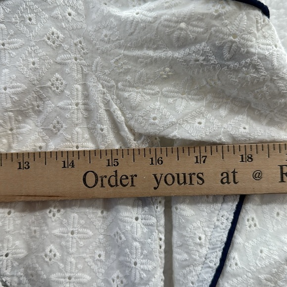 Free People Jacket Eyelet Crop Track Jacket Size XSmall - Picture 9 of 11